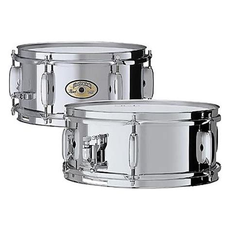 open-box steel firecracker snare condition 1 mint chrome 12inch|Pearl Steel Firecracker Snare Drum .